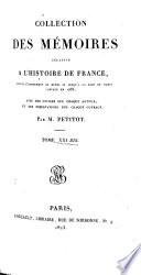 Collection des mémoires relatifs à l'histoire de France
