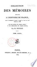 Collection des Mémoires relatifs à l'histoire de France