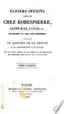 Collection des mémoires rélatifs à la Révolution Française. [Edited by St.-A. Berville and J. F. Barrière. With plates.]