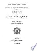 Collection des ordonnances des rois de France: 1531-1534