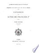 Collection des ordonnances des rois de France: Suppl. 1527-1547