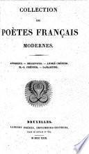 Collection des poètes français modernes