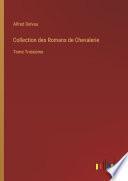 Collection des Romans de Chevalerie