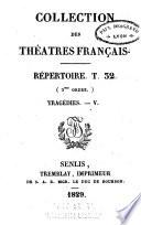 Collection des théâtres francais