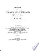 Collection des voyages des souverains des Pays-Bas