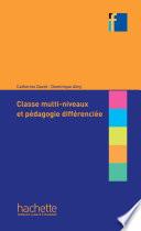Collection F - Classe multi-niveaux et pédagogie différenciée (e-book)