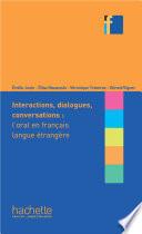Collection F - intéractions, dialogues, conversation - l'oral en FLE (ebook)