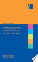 Collection F : Pratiques d'écriture - Apprendre à rédiger en langue étrangère