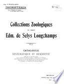 Collections zoologiques du baron Edm. de Selys Longchamps