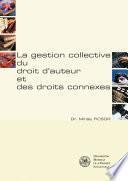 Collective Management of Copyright and Related Rights (French version)