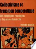 Collectivisme et transition démocratique