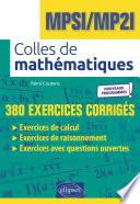 Colles de Mathématiques - MPSI/MP2I - Programme 2021