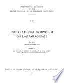 Colloques internationaux du Centre national de la recherche scientifique