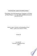 Colloquium on Christine de Pizan