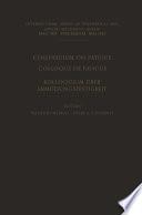 Colloquium on Fatigue / Colloque de Fatigue / Kolloquium über Ermüdungsfestigkeit
