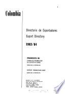 Colombia directorio de exportadores