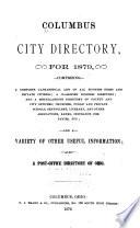 Columbus City Directory