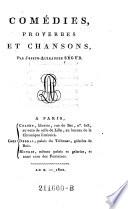 Comedies, proverbes et chansons