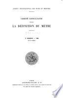 Comité consultatif pour la définition du mètre