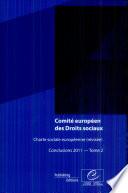 Comité Europen Des Droits Sociaux, Charte Sociale Europenne (Révisée) Conclusions 2011