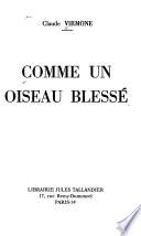Comme un oiseau blessé
