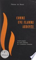 Comme une flamme ardente