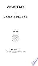 Commedie di Carlo Goldoni