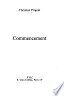 Commencement