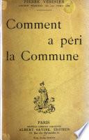 Comment a péri la Commune