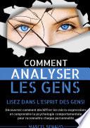 Comment Analyser les Gens