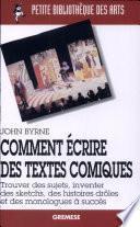 Comment écrire des textes comiques