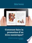 Comment faire la promotion d'un livre numérique?
