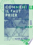 Comment il faut prier