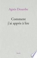 Comment j'ai appris à lire