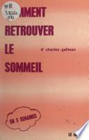 Comment retrouver le sommeil