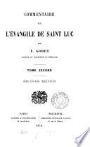 Commentaire sur l'évangile de saint Luc