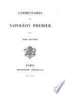 Commentaires de Napoléon premier