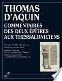 Commentaires des deux épîtres aux Thessaloniciens