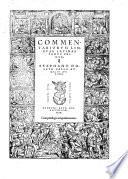 Commentariorum linguae Latinae tomus primus [-secundus]