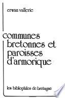 Communes bretonnes et paroisses d'Armorique