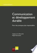 Communication et développement durable