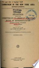 Communism in the New York Area. (Entertainment)