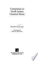 Companion to North Indian Classical Music