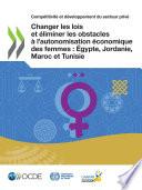 Compétitivité et développement du secteur privé Changer les lois et éliminer les obstacles à l’autonomisation économique des femmes : Égypte, Jordanie, Maroc et Tunisie