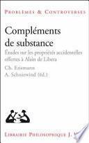 Compléments de substance