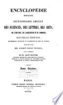Compleḿent de l'Encycloped́ie moderne