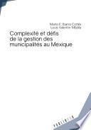 Complexité et défis de la gestion des municipalités au Mexique