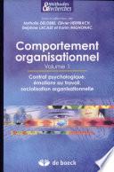 Comportement organisationnel - Vol. 1