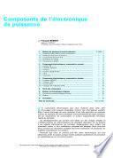 Composants de l' Eletronigue de Puissance