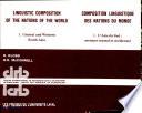 Composition linguistique des nations du monde